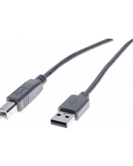 Câble d&rsquo;imprimante AM/BM 1,80m gris