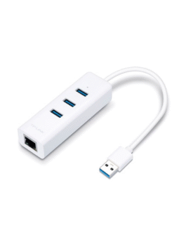 TP-LINK Adaptateur USB / Ethernet + 3 ports USB