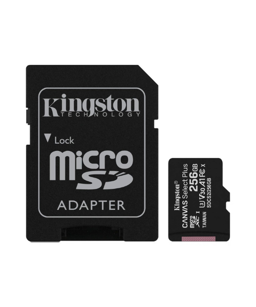 Carte SD Kingston CANVAS Select Plus 256GB – Classe 10 – Image 2