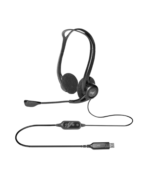 Micro-Casque Stéréo Logitech 960 USB - PC – Image 4