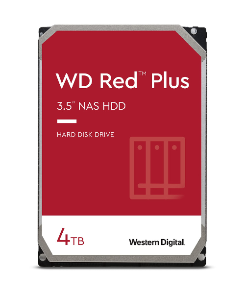 WD Red Plus 4 To SATA 6Gb/s